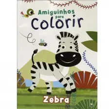 Amiguinhos Para Colorir: Zebra