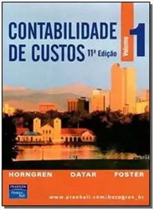 Contabilidade De Custos Vol.1 11Ed.