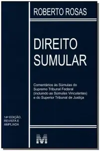 Direito Sumular - 14 Ed./2011