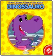 Livro Quebra-cabeça Com Rimas-dinossauro